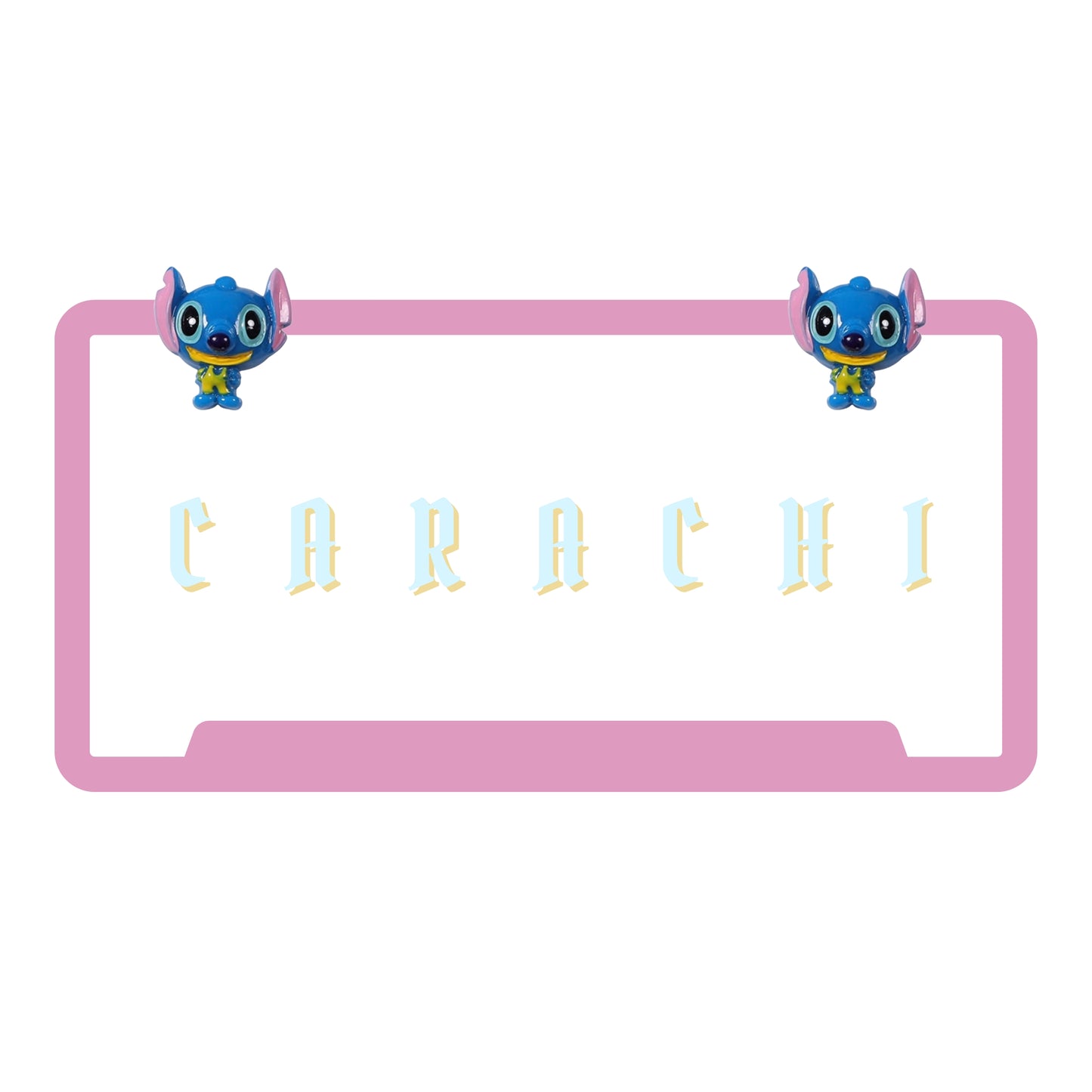 Stitch License Plate Bolts - Set of 2