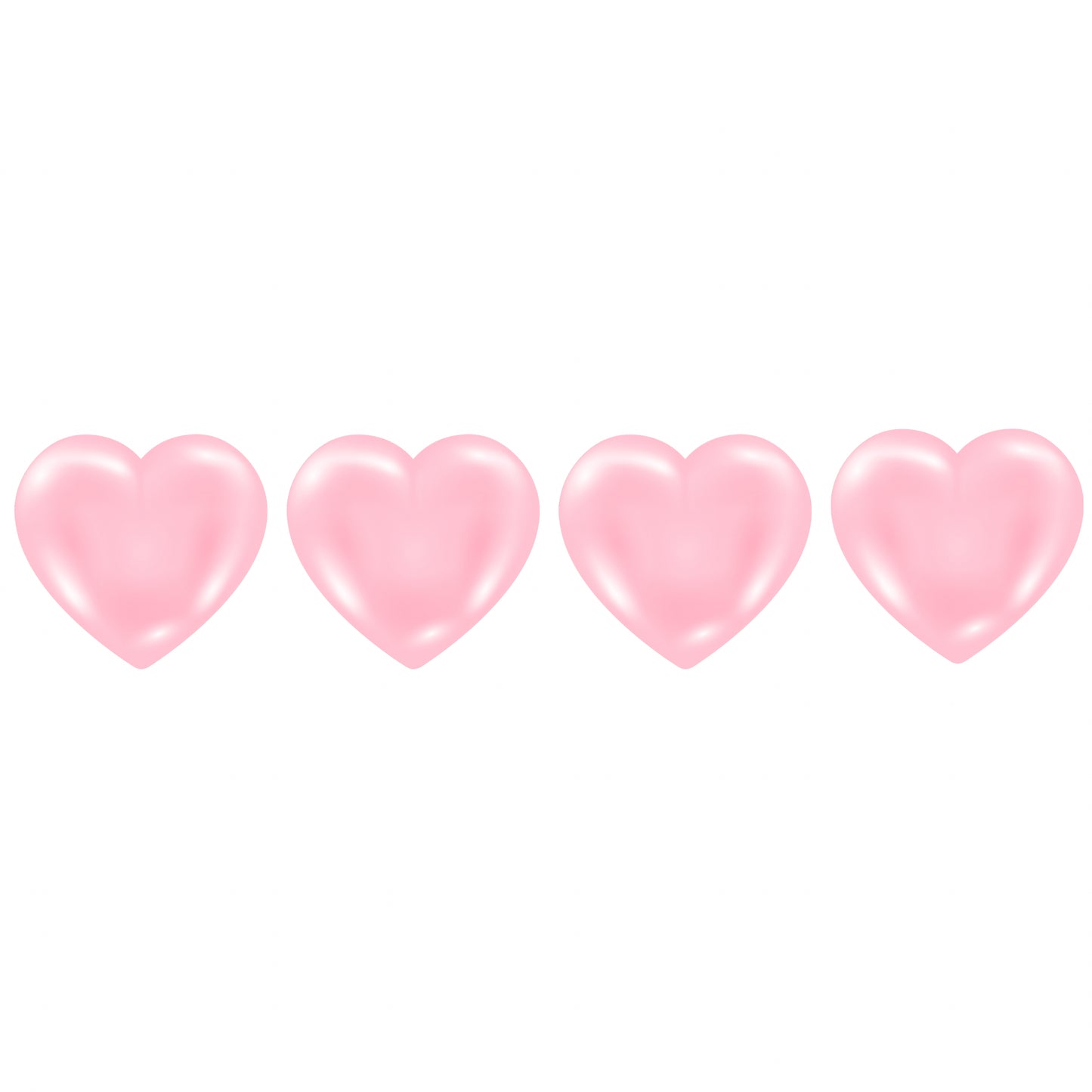 Heart Valve Caps - Pink