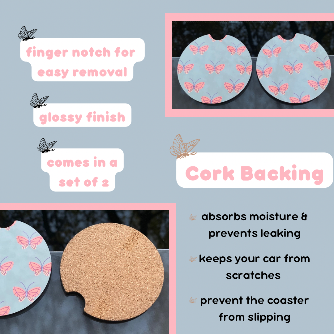 Butterfly Coasters