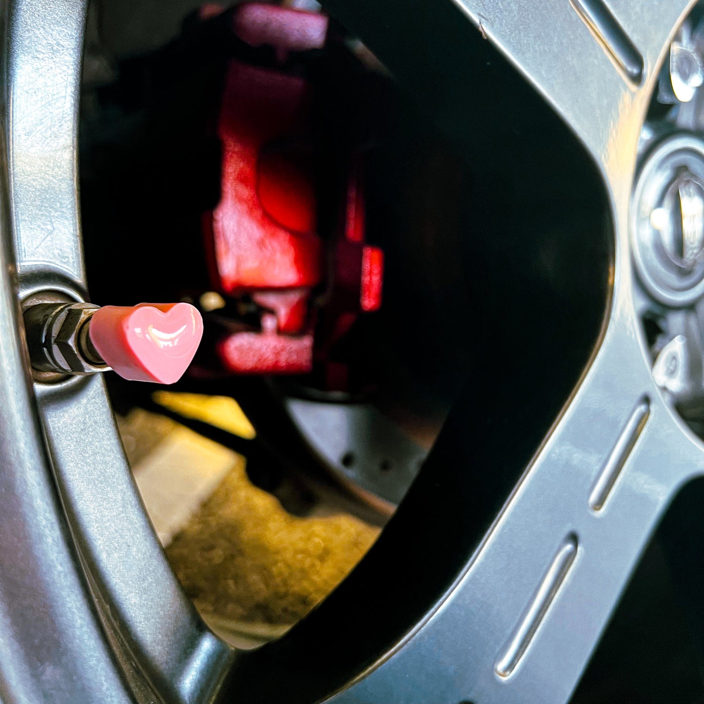 Heart Valve Caps - Pink