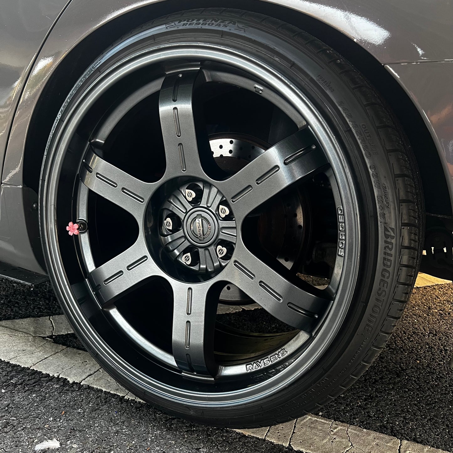 Sakura Valve Caps