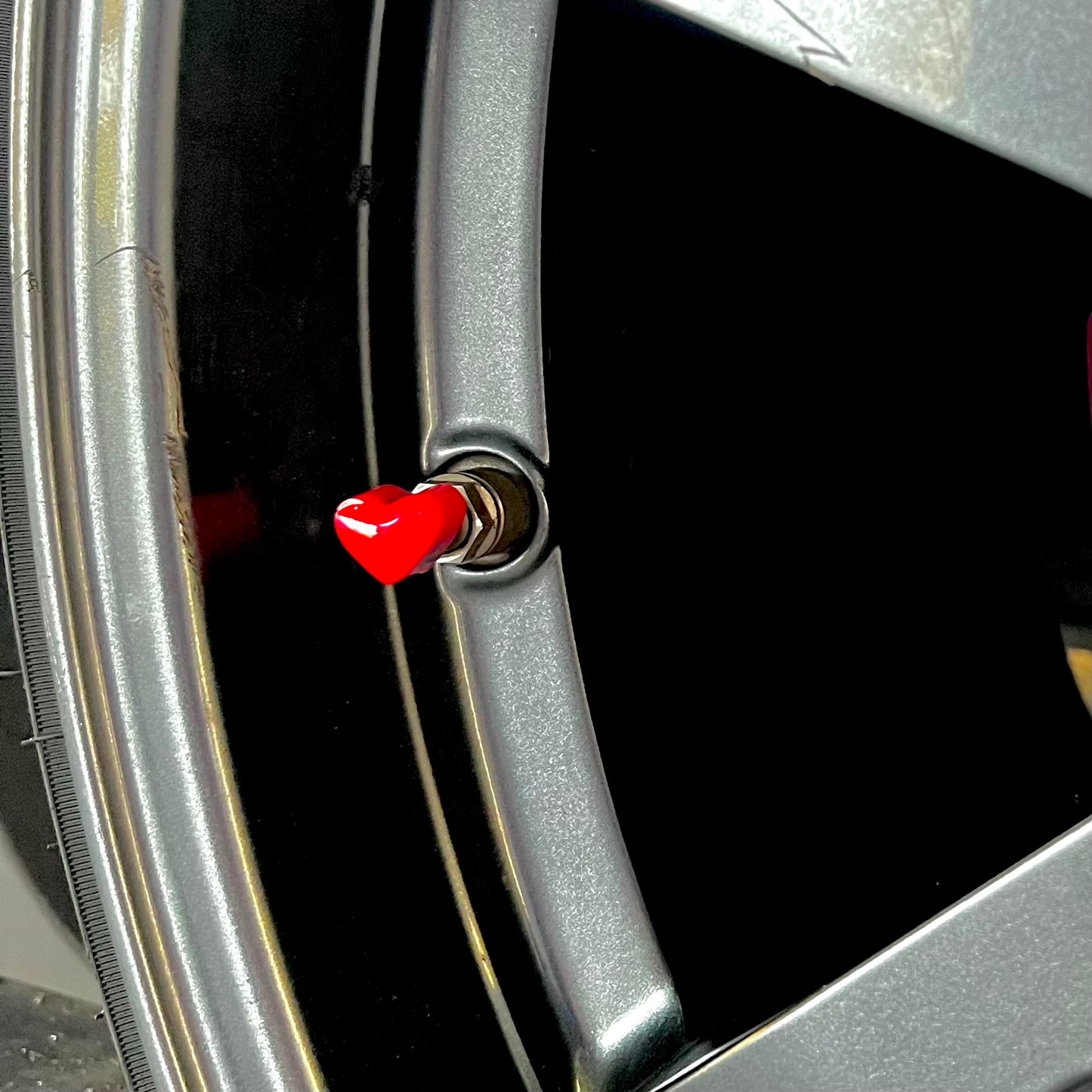 Heart Valve Caps - Red