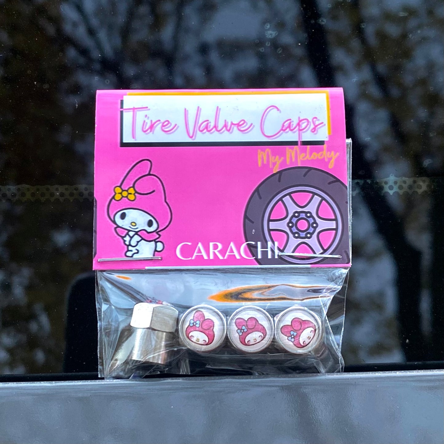 My Melody Valve Caps