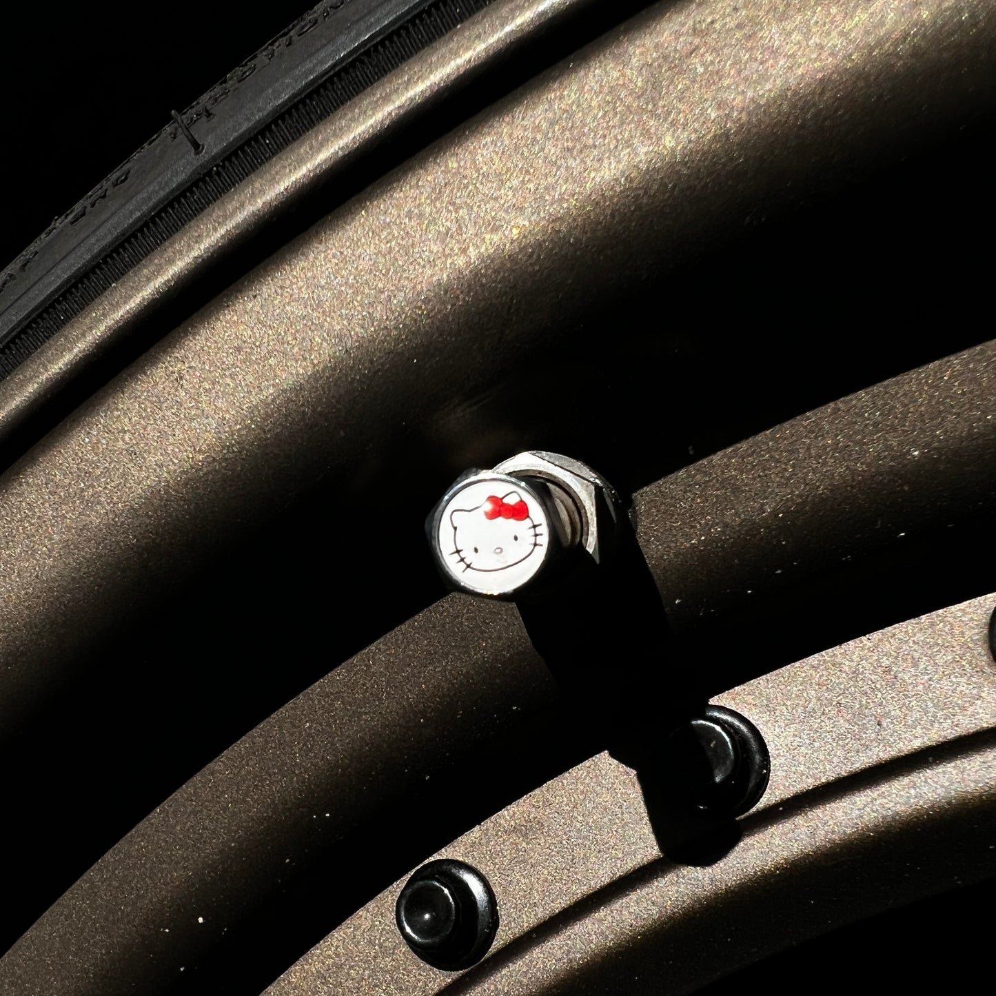 Hello Kitty Valve Caps